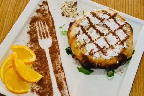 Chicken and Almond Pastilla